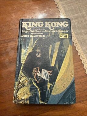King Kong Conceived By Edgar Wallace & Merian C Cooper, Lovelace 1976 HC
